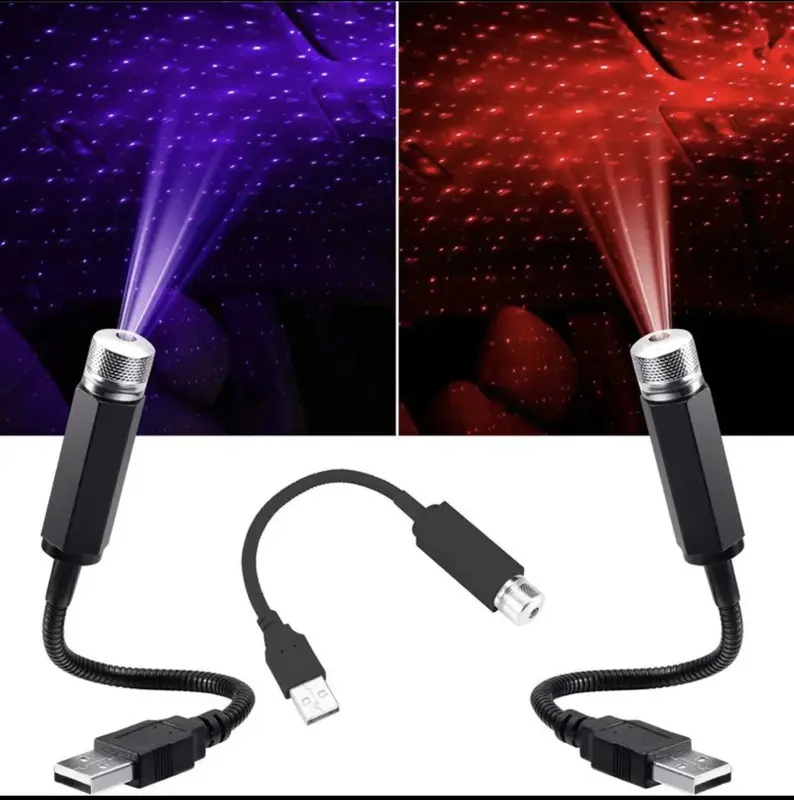Đèn led chiếu bầu trời sao lấp lánh gắn nóc xe hơi Độc Đáo, tiện lợi dễ dàng sử dụng 1