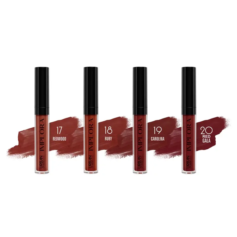 MURAH - IMPLORA LIP CREAM Matte Bibir Lipstick Gloss Lipstik Kosmetik Mempercantik 0
