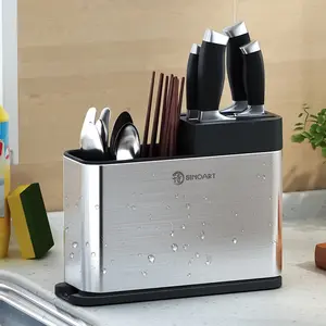 【ZEN】Rak Penyimpanan Sendok & Pisau Set Masak Alat Dapur Kualitas Premium Rak Serbaguna