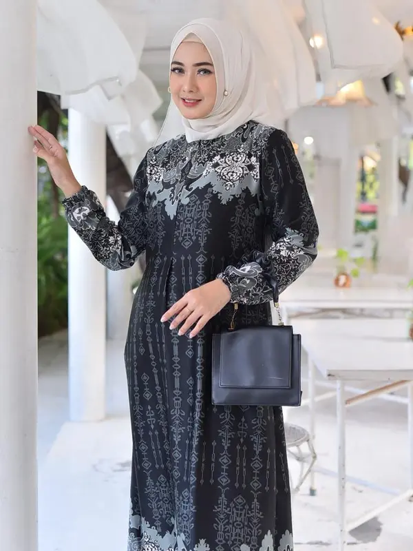 [ ARVIST ] - Gamis SILK Sultan Premium Muslim Wanita #ARV1960 3