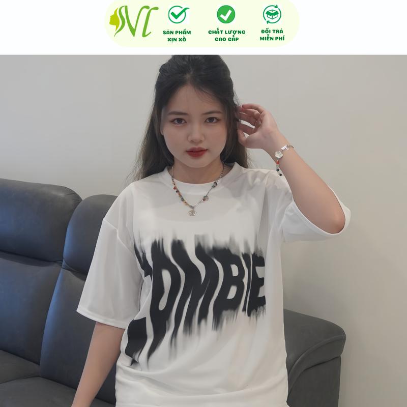 Áo thun cặp đôi nam nữ  áo thun nữ cặp tình yêu tay lỡ unisex ZOM dễ thương - áo phông tình nhân - Ngừ Đẹp Vì Lụa Cotton Voi Lịch 5