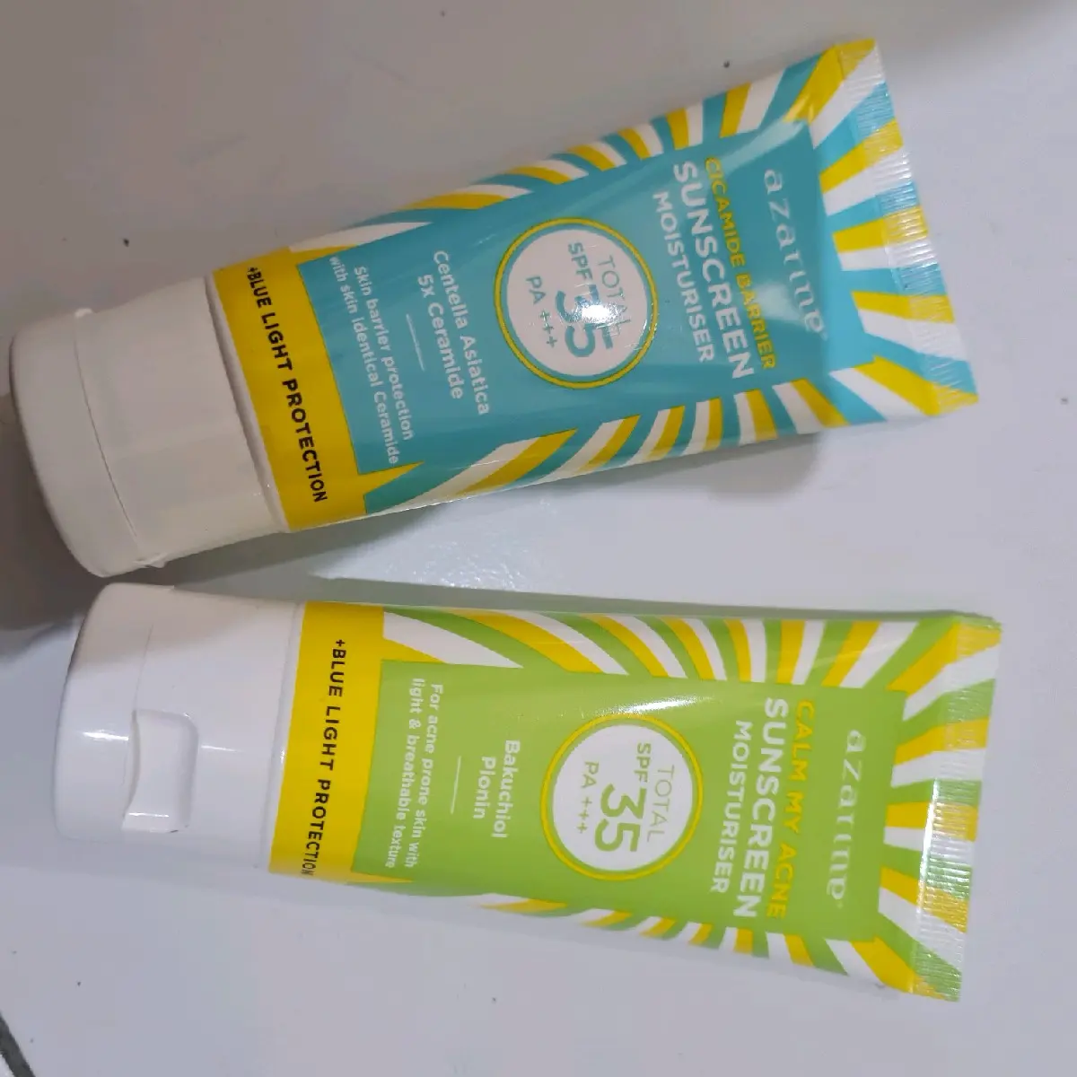azarine sunscreen spf 35 acne cicamide barrier