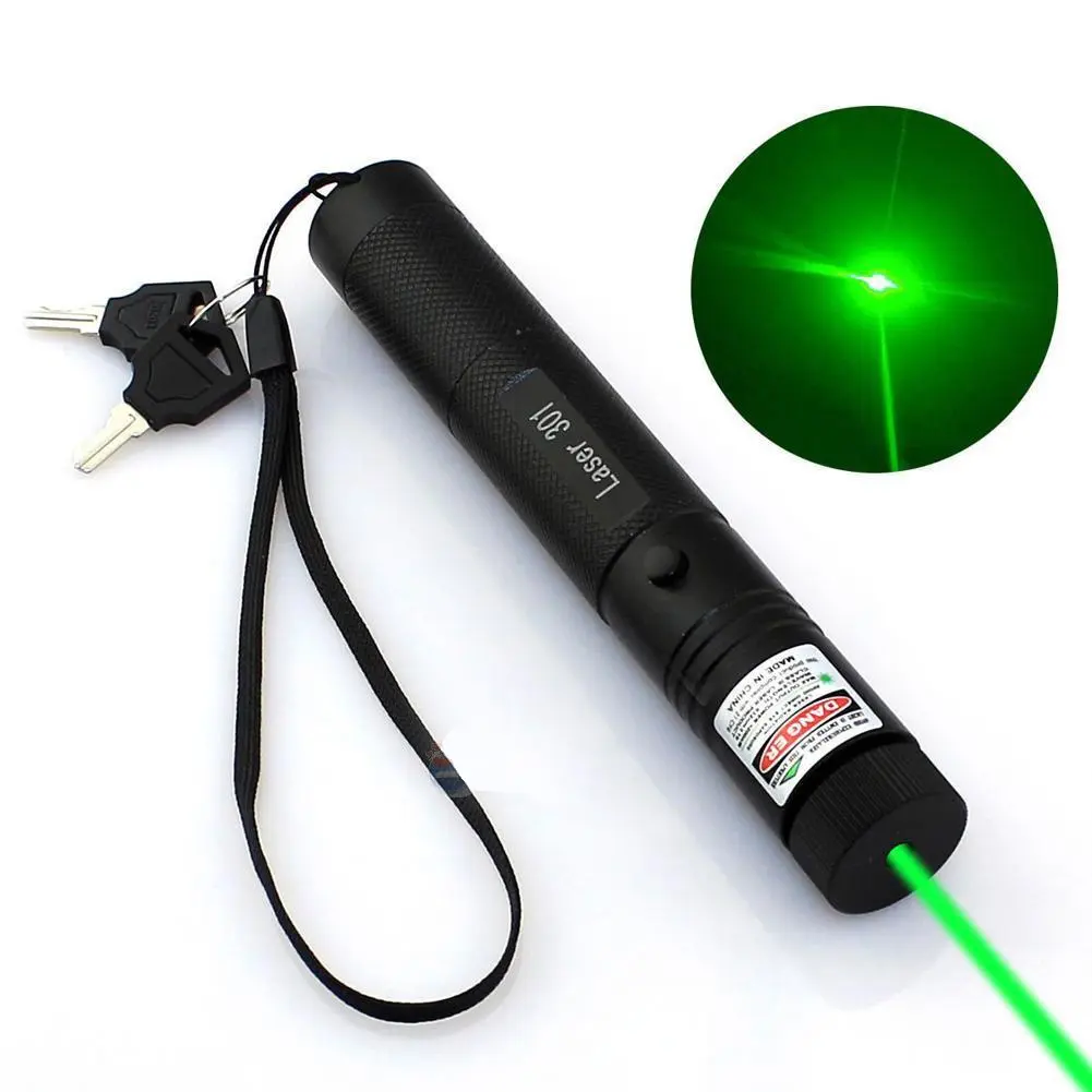 Con Trỏ Laser, Công Suất Cao 532nm, 10000m, 303, SD Laser, Đốt Laser Xanh Mạnh, Đèn nhiễu xạ, Thích Hợp Cho Các Mục Đích Chiếu Sáng,
