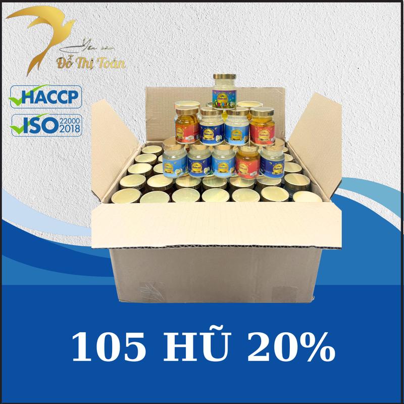 105 hũ Yến chưng chọn vị - Yến sào Đỗ Thị Toán