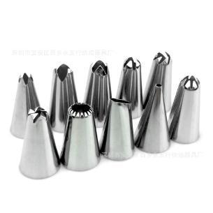 Product Introduction of ID HOME 12 PCS Set Silicone Cream Reusable Pastry Bag+10 Nozzle Set Alat Dekorasi Kue 16