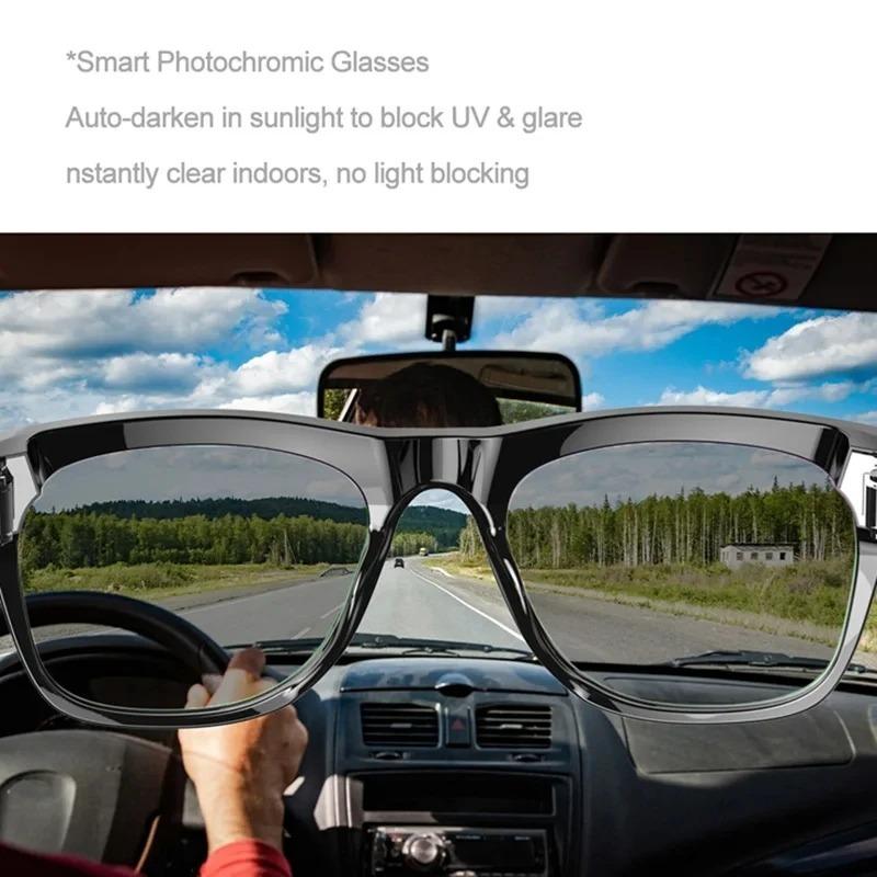 6K HD AI Smart Glasses Photochromic Multifunction Bluetooth Calling Voice Assistant Music Player Translate Camera 2026 - Image 3