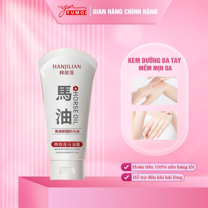 Kem dưỡng da tay Yumoi hỗ trợ dưỡng ẩm giúp giảm khô ráp nứt nẻ nếp nhăn cải thiện dưỡng sáng da tay - Tuýp Trắng