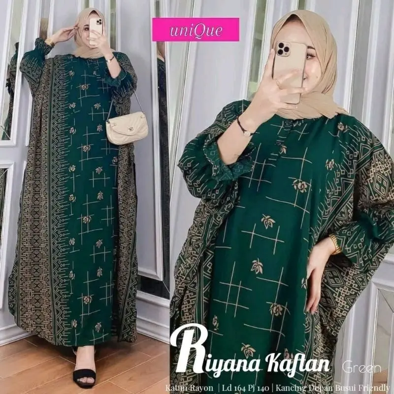 Grosir Kaftan Riyana Super Jumbo Kaftan Arabian Rayon 1