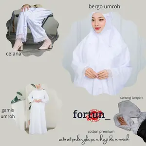 Satu set perlengkapan haji dan umroh STANDAR