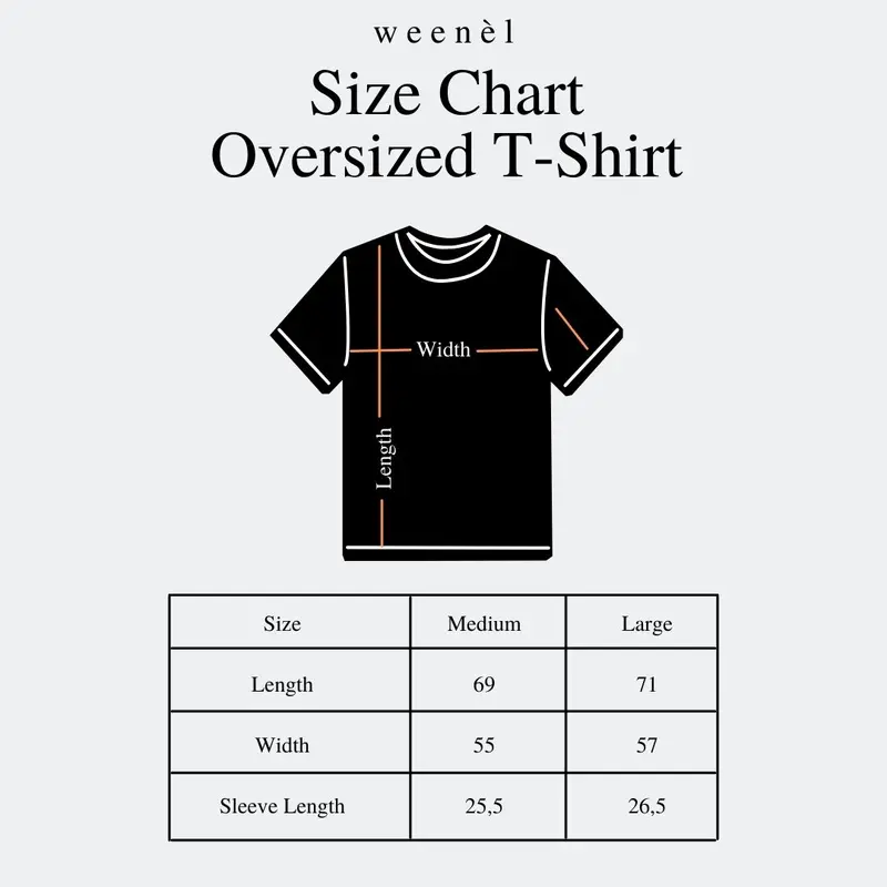 Husky T-Shirt WEENEL Oversize 4