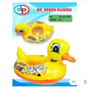 PELAMPUNG RENANG ANAK MOTIF BEBEK KUNING - BAN RENANG BEBEK / BAN RENANG KARAKTER