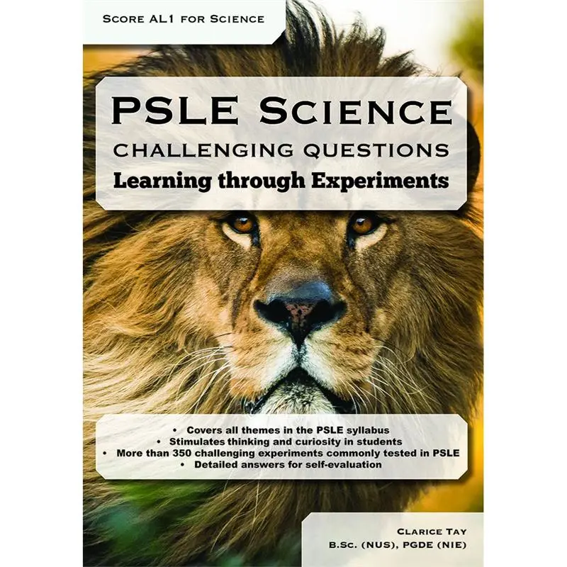 Original Product Score AL1 For Science PSLE Science Challenging Questions  Learning Through Experiments | Science Assessment Books