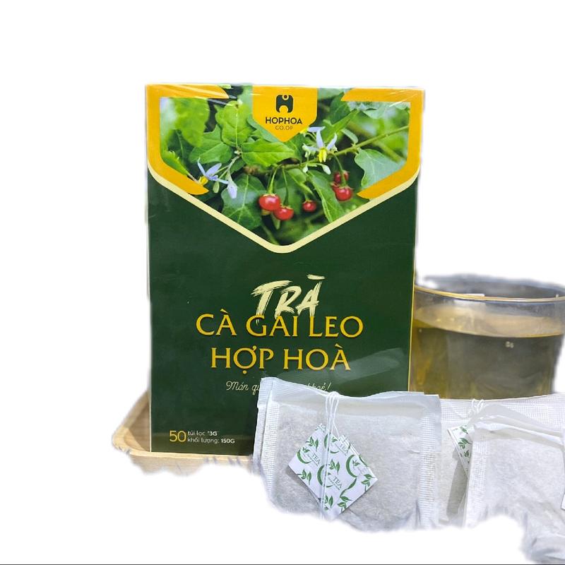 Trà cà gai leo Hợp Hòa- Kết Hợp (Cà gai leo + Xạ đen + Cỏ Ngọt) - Ocop 4 sao. Nước Trà Chè 2