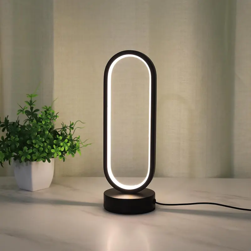 USB Powered LED Desk Lamp, 3-color Dimming Ambient Desk Light, Eye Protector LED Desk Lamp for Home Office Bedroom Study Room, LED Lights 3