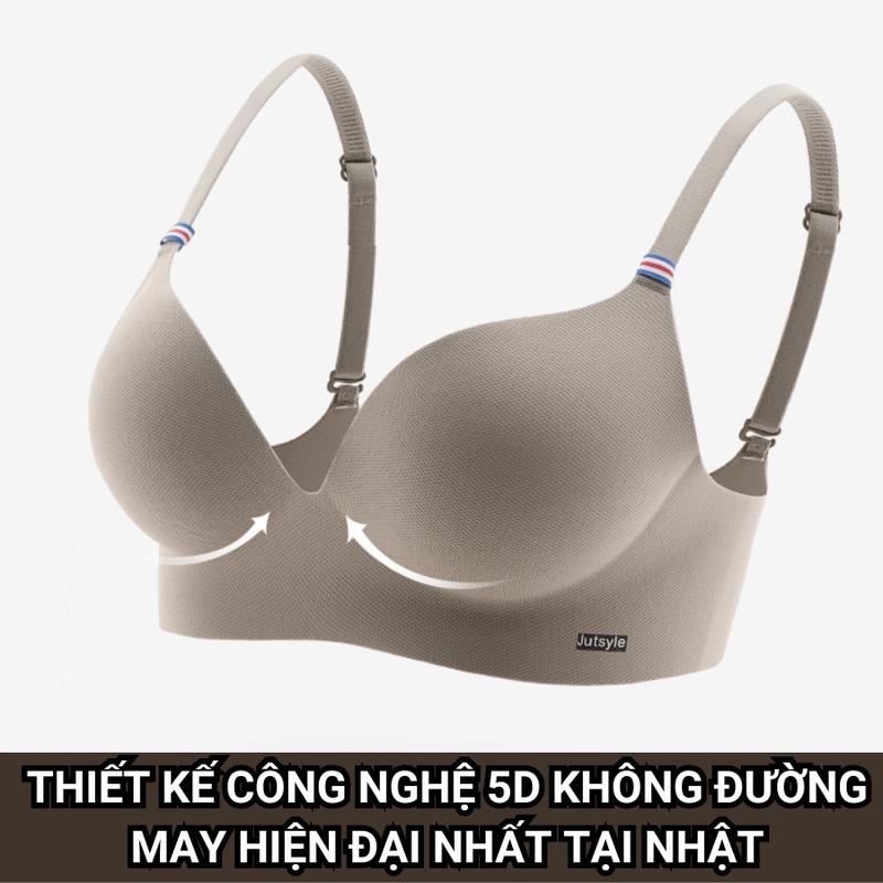Áo Ngực Nữ Cao Cấp Không Gọng Đúc Su Nâng Ngực Mềm Mại Mã BRA02 3