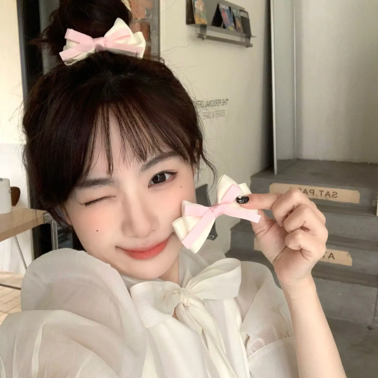 Kẹp Nơ Kẹp Búi Tóc, Kẹp Bên Phong Cách Công Chúa Nữ Tính Phong Cách Hàn Quốc, Phụ Kiện Tóc Nhẹ Nhàng, Dễ Thương, Thích Hợp Cho Bé Gái, Mua Một Tặng Một Ưu Đãi Miễn Phí phụ  kientoc