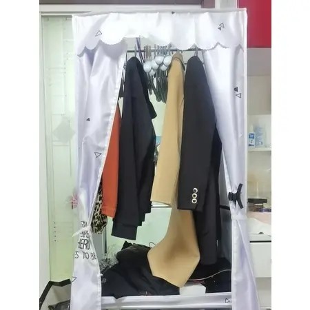 Tủ Quần Ào Vải Tủ Khung thép 3D, Tủ Lắp Ghép Giá Sinh Viên 5