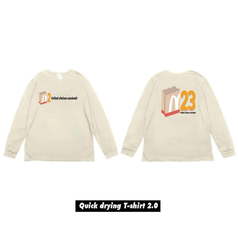 Product Introduction of American-Style Quick-Drying Long-Sleeved Men's Basketball Clothes Long Solid Color Sports Quick-Drying T-shirt High Elastic Sweat-Wicking Workout Clothes Warm-up Jersey 15
