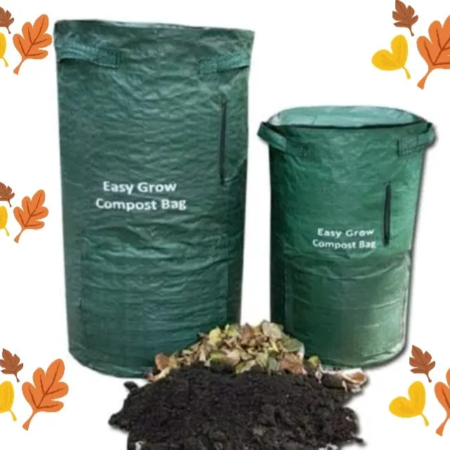 Compost bag M 38x70 80 liter kompos hijau murah berkwalitas terjamin awet