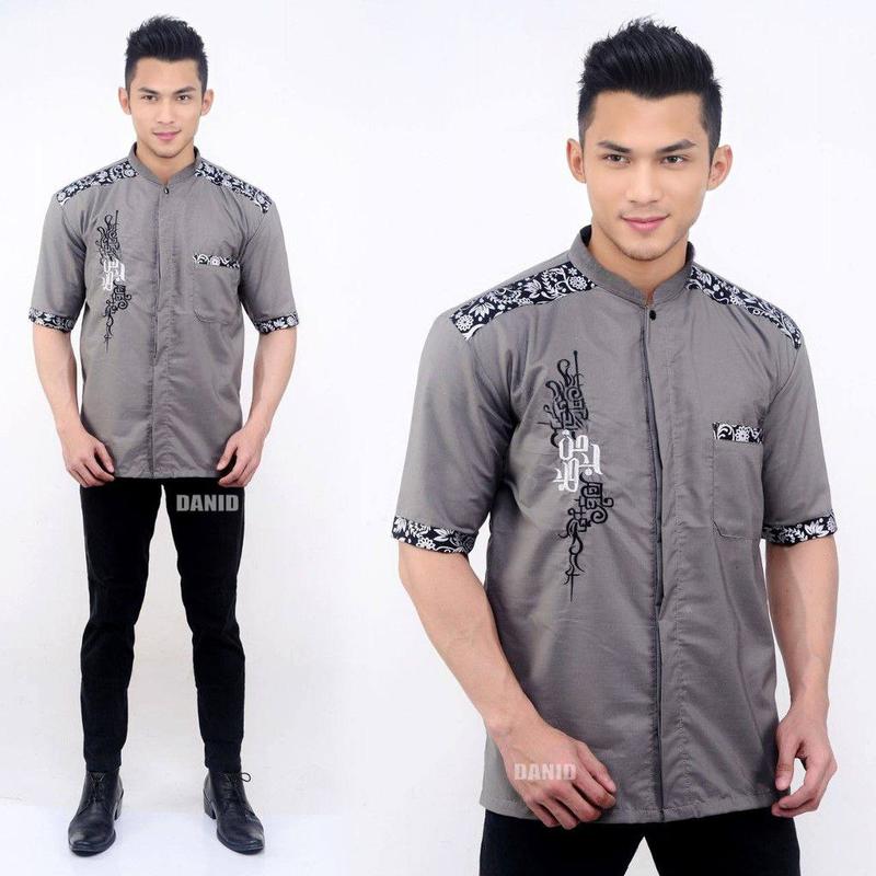 Product Introduction of BAJU KOKO PRIA DEWASA LENGAN PENDEK TERBARU KOMBINASI BATIK Motif Muslim  Katun Kurta Panjang 56