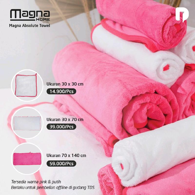 Handuk Magna Towel Soft Absorbent Bathroom Face Towel 2