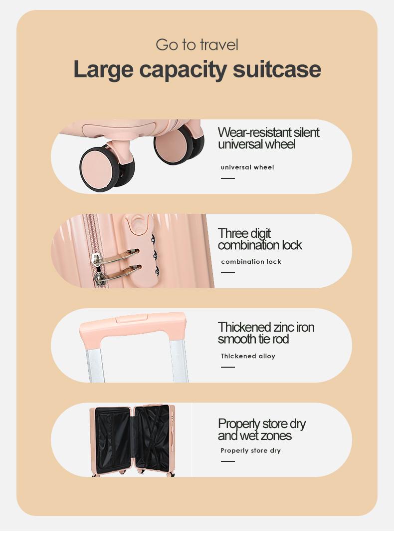 （BJ997） box Travel Bag Luggage-Fashion Package