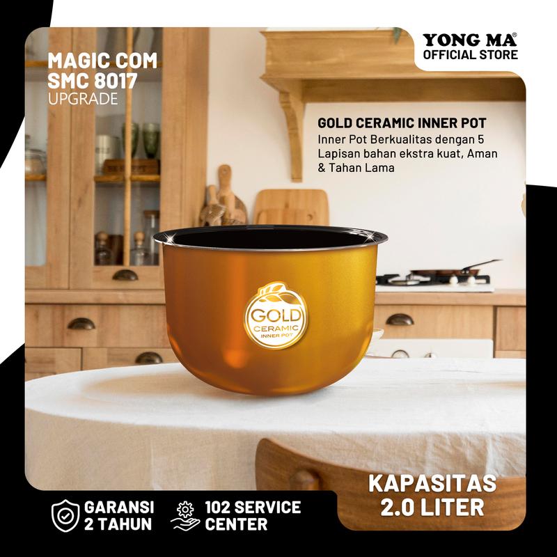 Yong Ma Rice Cooker SMC 8017 NEW 5