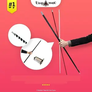Appearing Cane Metal (Alat Sulap, Tongkat Sulap, Mainan)