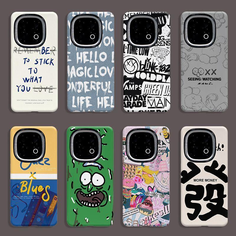 Ốp Điện Thoại Cho Vivo iQOO Z9 Z9Turbo Z9 Turbo + Plus 5G, Ốp Cứng, Thiết Kế Hoạt Hình, Thích Hợp Cho Nam, Nữ, Trẻ Trung, Thanh Niên, Cá Tính, Cao Cấp, Vỏ Bảo Vệ Điện Thoại Di Động