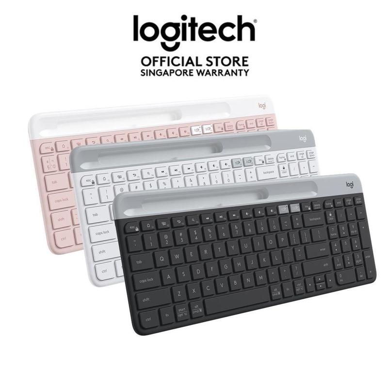 Logitech K580 Multi-Device Bluetooth Wireless Slient Keyboard with ...