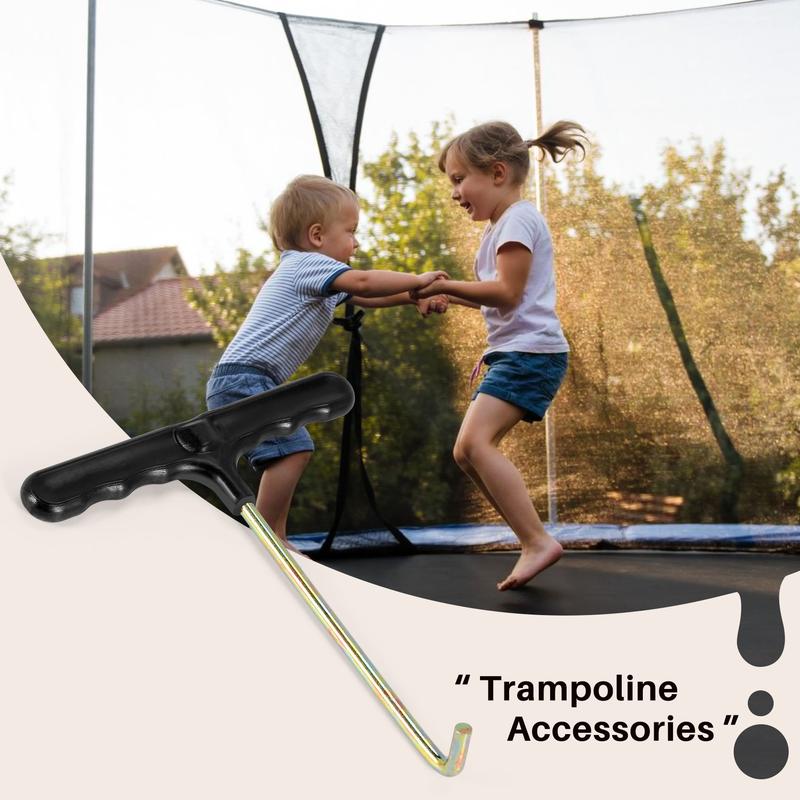Trampoline Spring Pull Tool T-Hook Spring Puller Tool to Pull a Trampoline Spring 3
