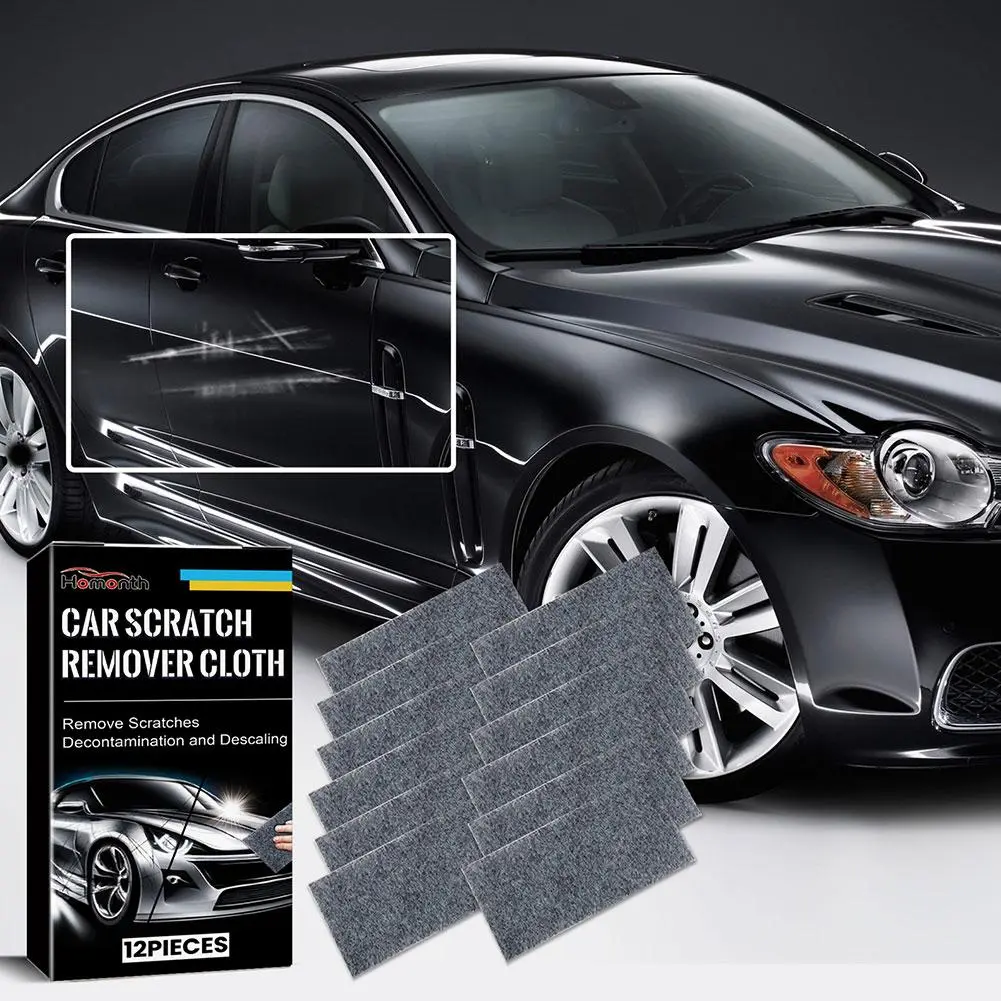 2024 Upgrade Magic Car Scratch Repair Cloth Nano Cleaning Cloth Scratch Remover For Vehicles A5N4