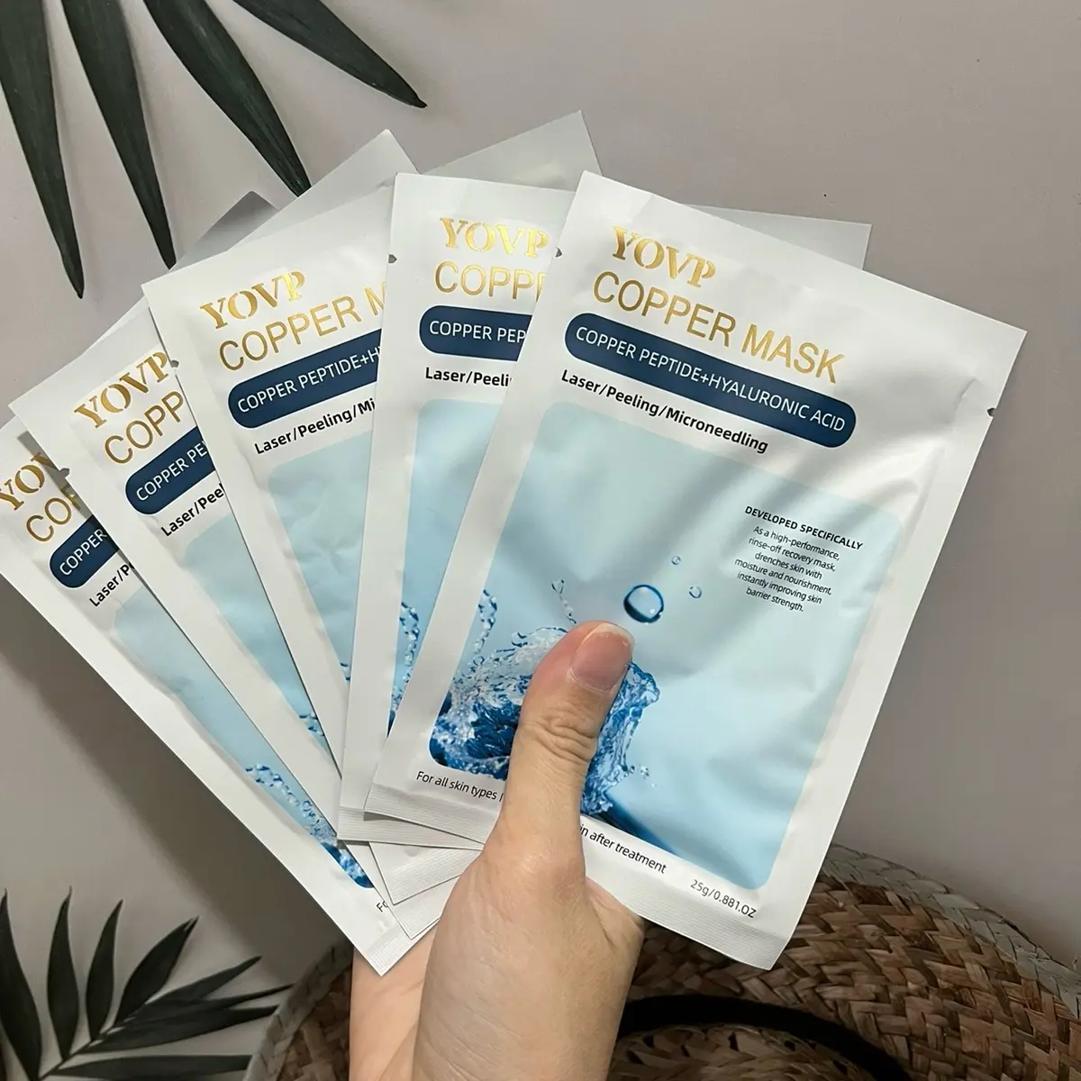 [lẻ 1 miếng] Mặt nạ MASK COPPER YOVP