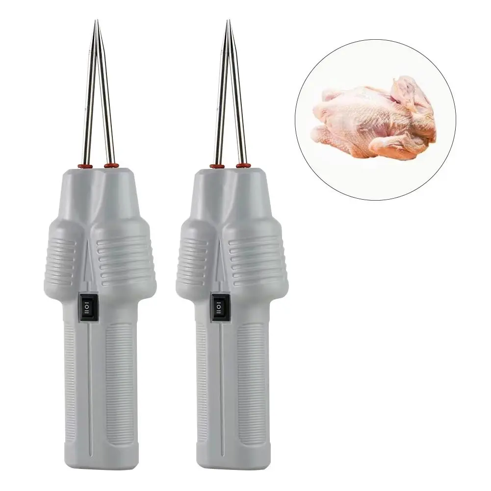 Plucking Artifact Chicken Feathers Duck Goose Feathers Electric Handheld Poultry Tweezers Dehairing Tool