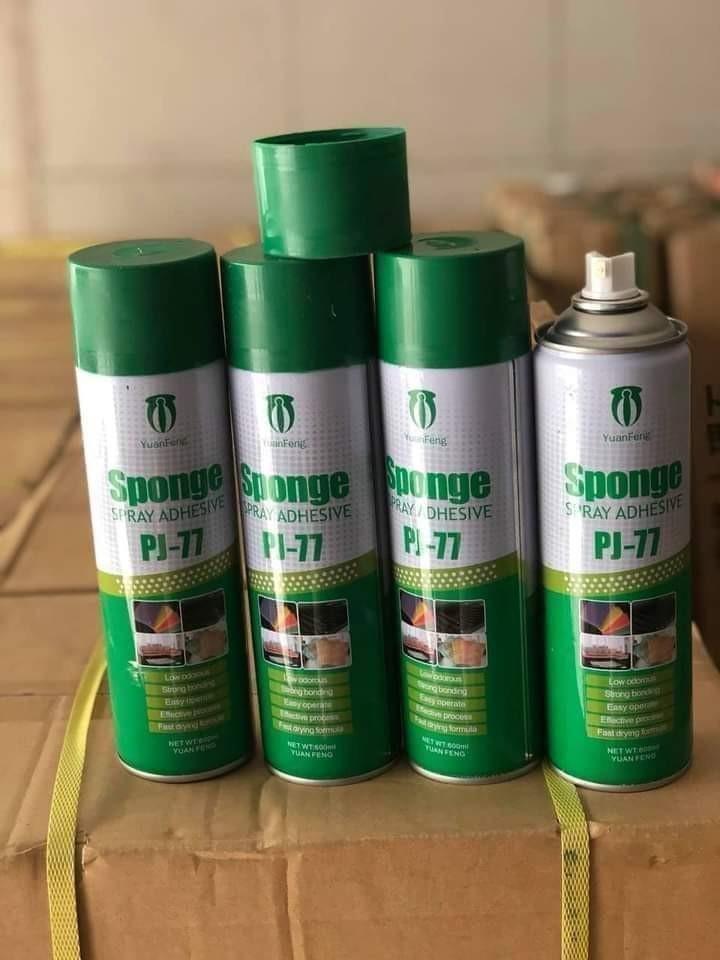 Product Introduction of Keo Xịt Dán Đa Năng Siêu Dính Sponge PJ-77 Hỗ Trợ Xốp Giấy Dán Tường Thi Công Dạng Phun Không Mùi Dung Tích 600Ml Tiện Lợi Dễ Sử Dụng 22