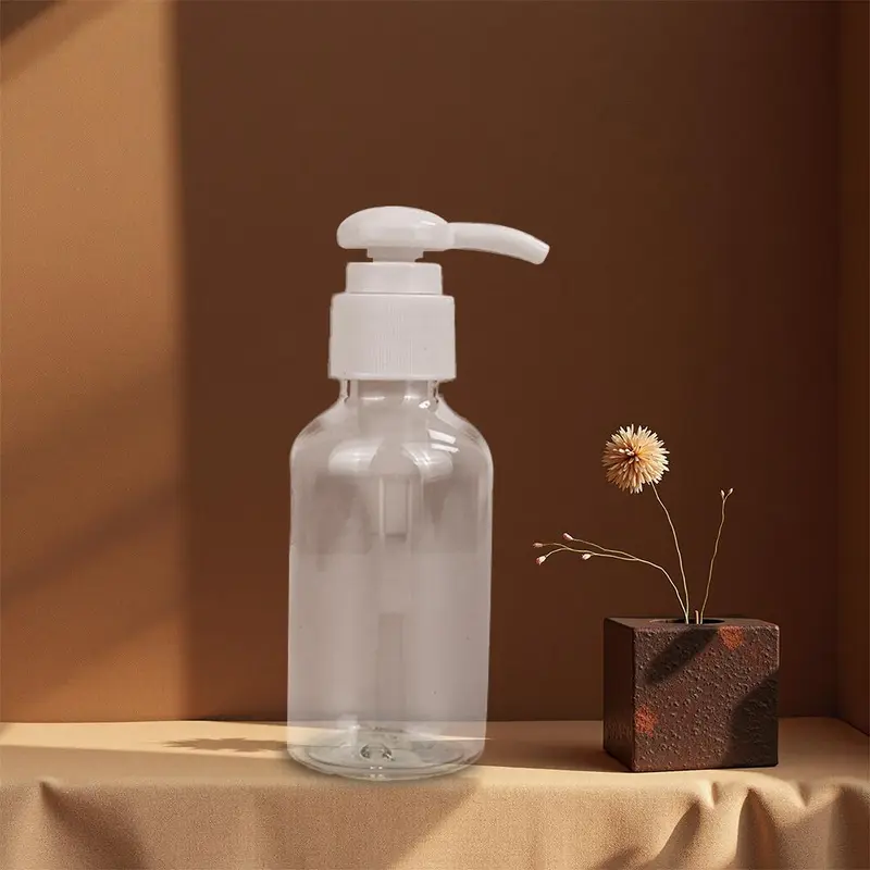 Clear Empty Pump Bottle, 20pcs Portable Travel Cosmetic Lotion Dispenser Bottle, Refillable Storage Bottle for Home & Travel 4