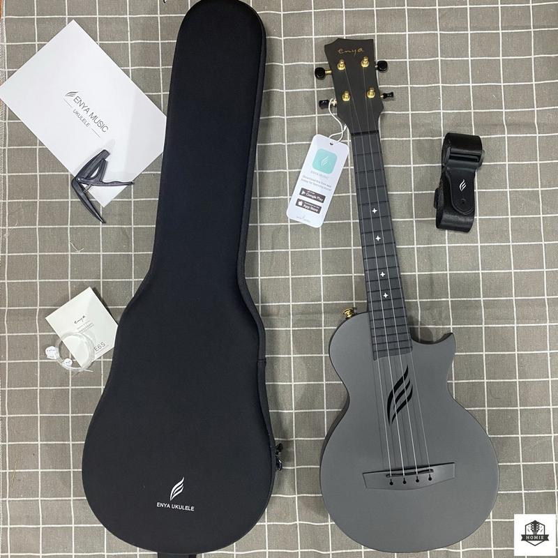 ĐÀN UKULELE ENYA NOVA MÀU ĐEN nhạc cụ gỗ