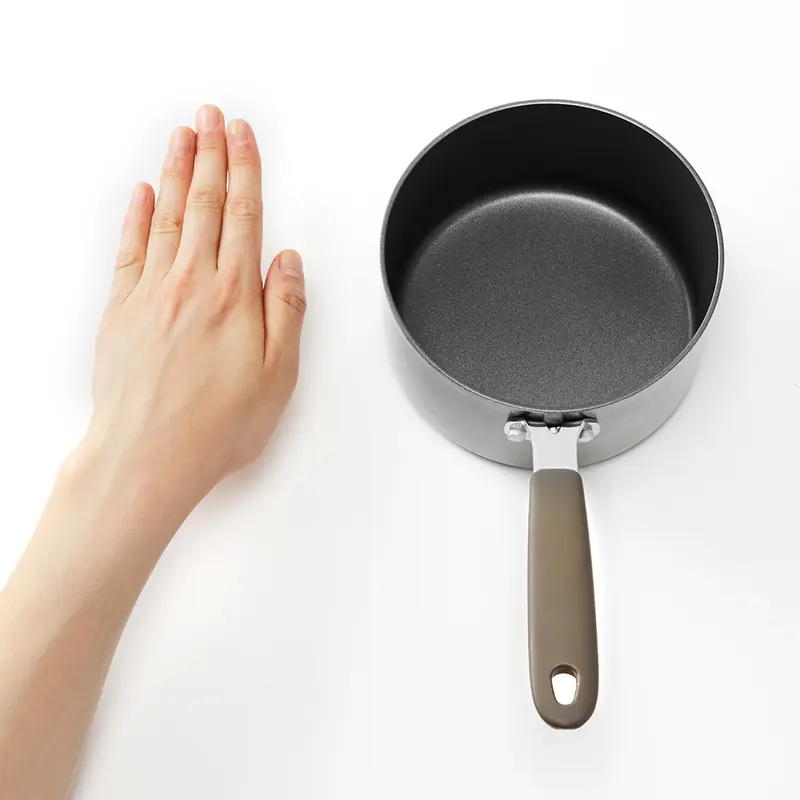 Nồi chảo nhôm LocknLock mini Handycook không dùng trên bếp từ - chống dính Chính hãng, nấu đồ ăn dặm  - HAPO 5