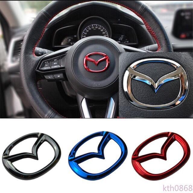 Logo Vô Lăng Mazda Cx5, Mazda 3, Mazda Cx8, Mazda 6, Mazda 2, Chất Liệu Hợp Kim Cao Cấp Không Rỉ Cacbon