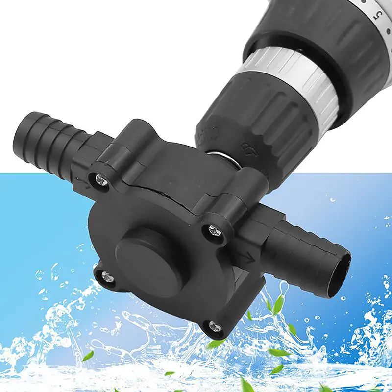 Máy Bơm Khoan Điện Cầm Tay Gia Dụng, Máy Bơm Nước Chất Lỏng Dầu Diesel, Máy Bơm Chuyển Chất Lỏng Tự Mồi Cầm Tay Mini, 1 Cái