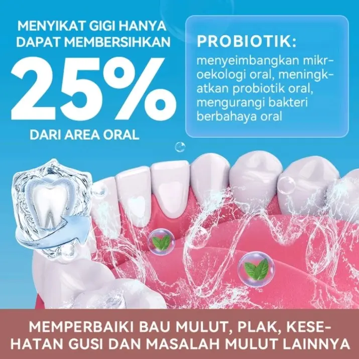 viral metoo mouthwash probiotik 100ml membuat nafas lebih segar Kumur Membersihkan Mulut 5