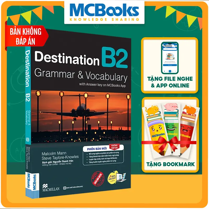 Sách - Destination B2 Grammar and Vocabulary (Bài tập Không Kèm Đáp Án) MCBooks 0
