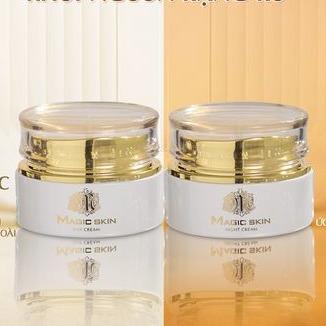 Kem dưỡng da ban ngày,ban đêm ngọc trai(mới) magic skin