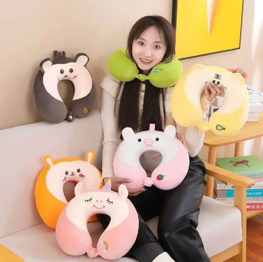 หมอนรองคอ หมอนรองคอเพื่อสุขภาพ นุ่ม เด้ง ฟู มากสีสวยน่ารัก สินค้ามีพร้อมส่ง