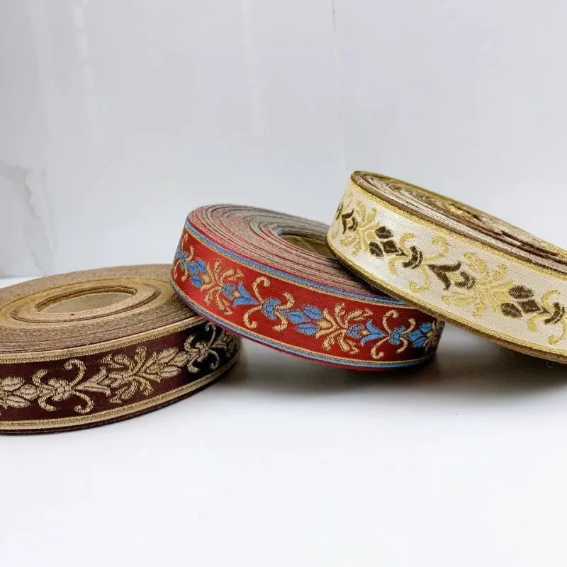 Phụ Kiện Ren, Viền Cổ Áo Và Vòng Bít, Phong Cách Cổ Điển Dân Tộc Ruy Băng Váy, Phụ Kiện Đồ Trang Trí Quần Áo Tự Làm, Dải Vải Phong Cách Miao 5