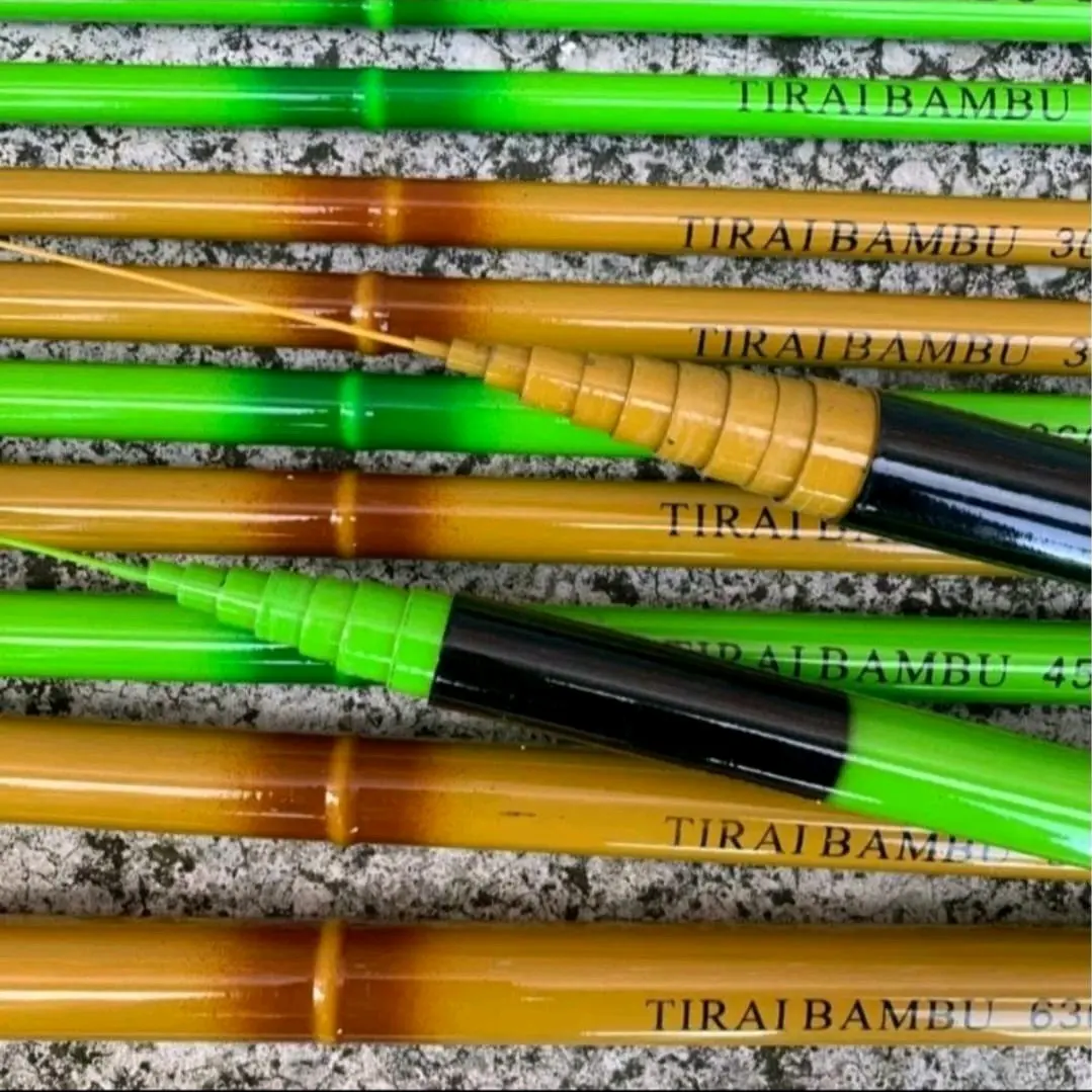 joran tegek fiber neptuna tirai bambu