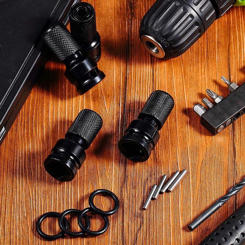 Product Introduction of 1/2 to 1/4 Impact Driver Adapter, Multifunctional Conversion Head Extension Rod, Universal Impact Driver Adapter for Electric Hand Wrench, Drill 2
