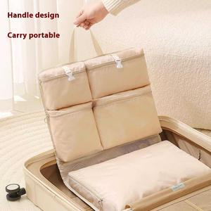 Foldable Organizer Hanging Bag for Travel, Storage HangingBags with Pockets - Daily Clothes Sorting Storage, Multi-Compartment