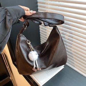 Beg Wanita, Rekaan Trendi Ringkas Bandar Baharu, Bergaya, Kapasiti Besar, Sesuai untuk Musim Luruh dan Musim Sejuk, Beg Selempang, Fesyen, Bahu Tunggal, Beg Besar Tote Bags