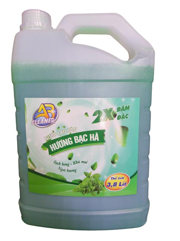 Nước Lau Sàn AB Cleaner Hương Bạc Hà 3.8L Làm Sạch